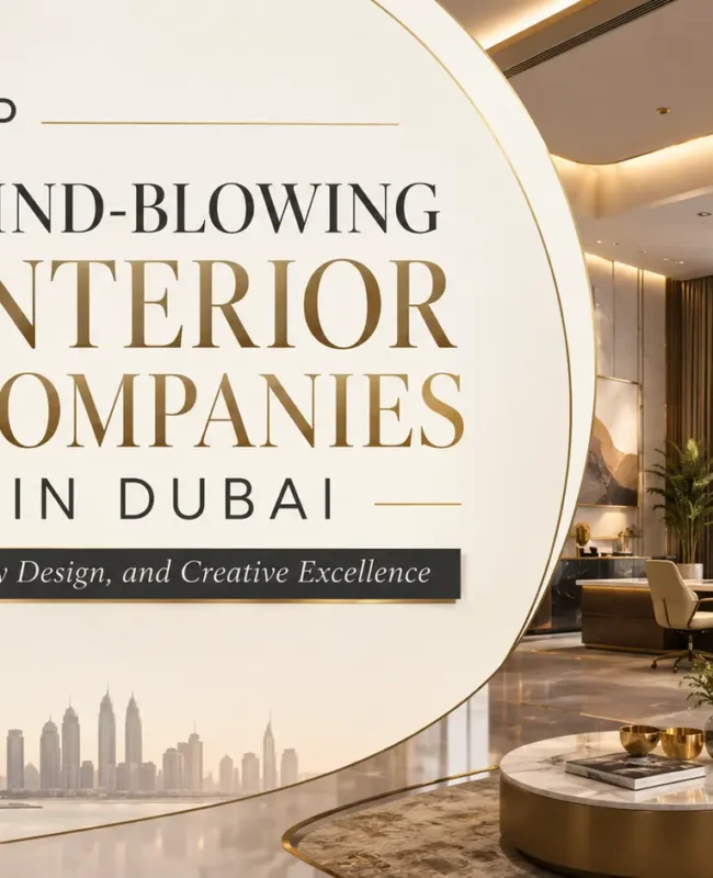 interior companies in dubai